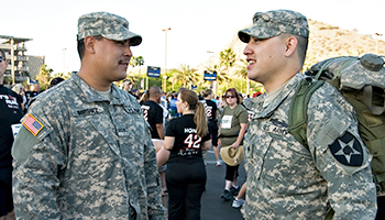 Decorative photo representing the degree Military Leadership, Minor